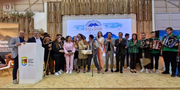 Fanny deu “show” na apresentação da Festa do Queijo de Oliveira do Hospital na Bolsa de Turismo de Lisboa