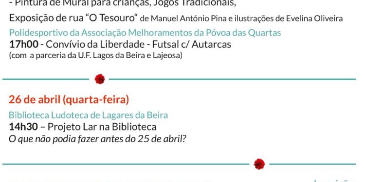 Oliveira do Hospital comemora a Revolução do 25 de Abril