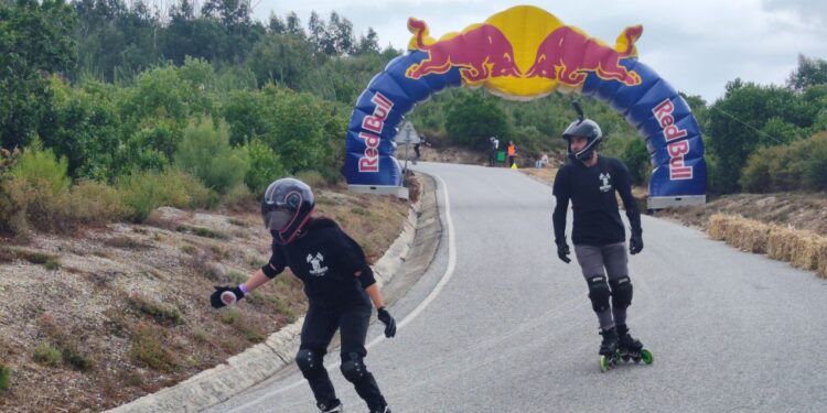 Campeão do mundo foi o mais rápido no evento Alva Skate Fest em Oliveira do Hospital