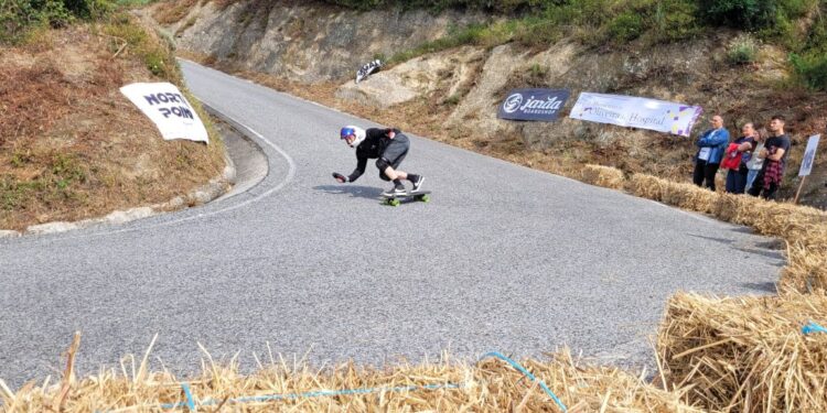 Campeão do mundo foi o mais rápido no evento Alva Skate Fest em Oliveira do Hospital