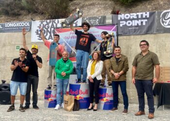 Campeão do mundo foi o mais rápido no evento Alva Skate Fest em Oliveira do Hospital