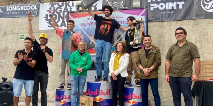 Campeão do mundo foi o mais rápido no evento Alva Skate Fest em Oliveira do Hospital