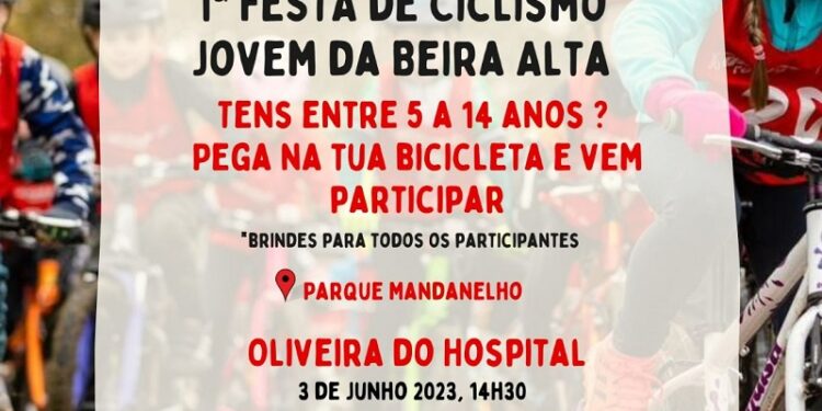 1ª Festa do Ciclismo Jovem da Beira Alta no Parque do Mandanelho