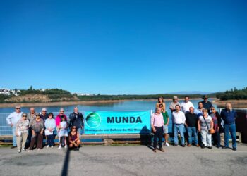 MUNDA faz “concentração” em cima da Barragem da Aguieira