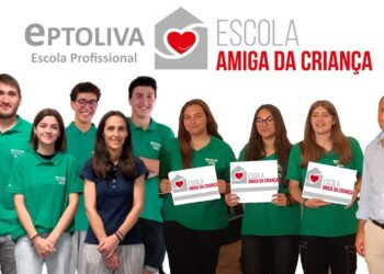 Eptoliva é a única Escola Profissional da Região de Coimbra novamente distinguida “Escola Amiga da Criança”