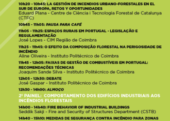 Resultados de projeto de investigação sobre prevenção de incêndios em zonas industriais são apresentados em Coimbra