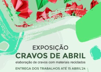 Município convida à participação na Exposição “Cravos de Abril” com materiais reciclados