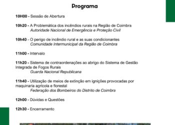 CIM Região de Coimbra promove ação de sensibilização para operadores florestais sobre prevenção de incêndios rurais