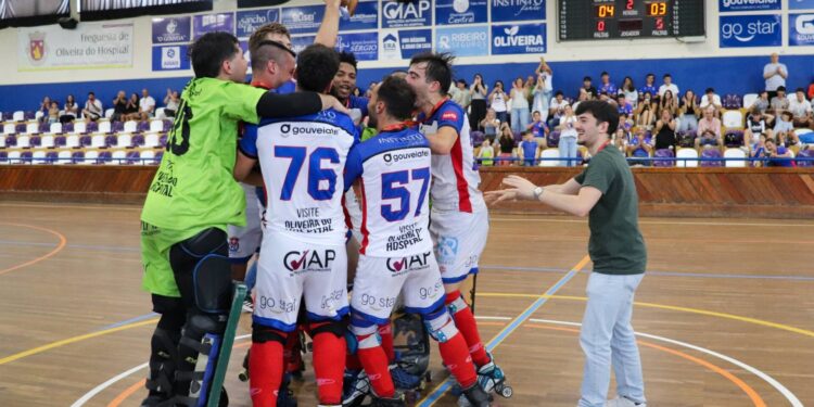 OH Sports de Oliveira do Hospital é Campeão Nacional da 3ª Divisão de Hóquei em Patins
