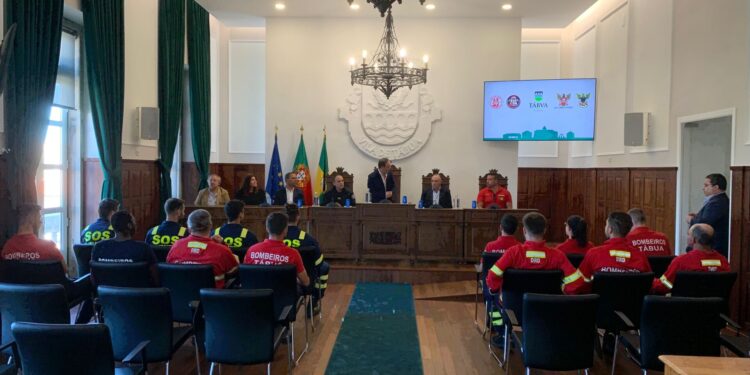 Bombeiros de Bilbao trocam experiências com congéneres de Tábua