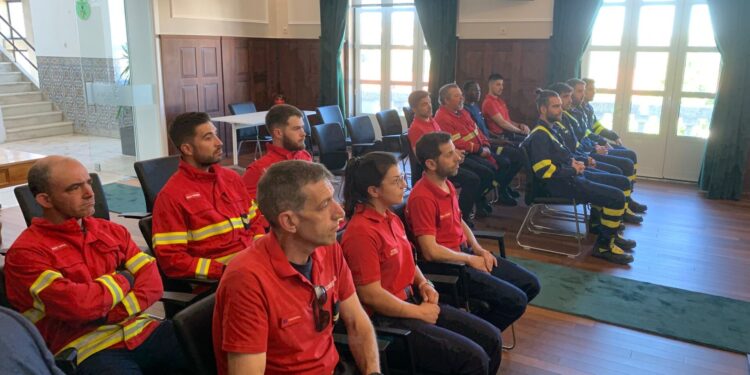 Bombeiros de Bilbao trocam experiências com congéneres de Tábua