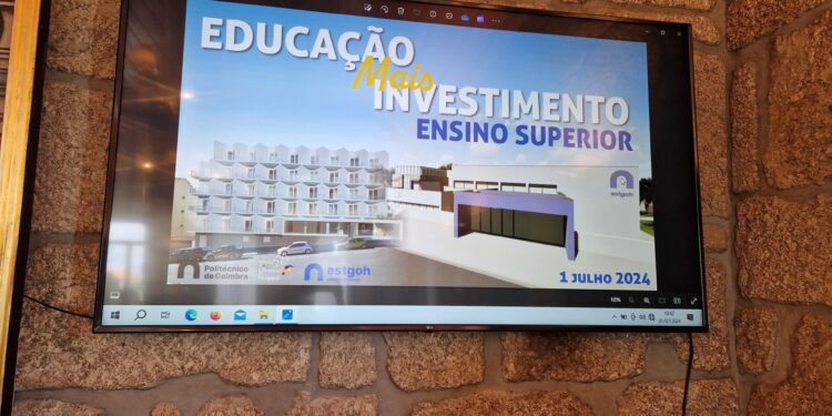 10 milhões de euros para “transformar e consolidar” ensino superior em Oliveira do Hospital