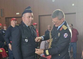 Marco Brito é o novo Adjunto de Comando dos Bombeiros Voluntários de Oliveira do Hospital