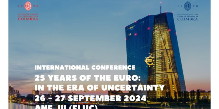 Europe Direct Região de Coimbra e de Leiria participa na conferência internacional sobre os 25 anos do Euro