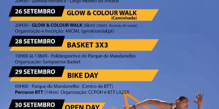 Município de Oliveira do Hospital comemora Semana Europeia do Desporto com várias atividades