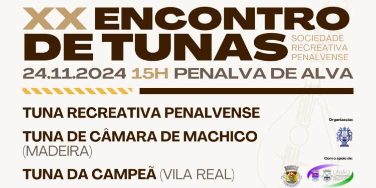 Sociedade Recreativa Penalvense promove XX Encontro de Tunas no próximo domingo