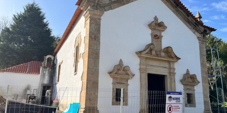 Obras para o Museu de Arte Sacra iniciadas na Capela do Senhor da Agonia em Arganil