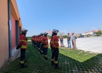 Presidente da Câmara Municipal visita Dispositivo de Combate a Incêndios Rurais