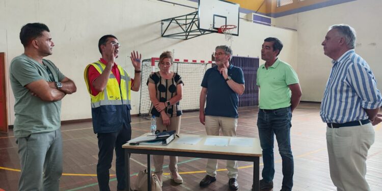 Município avança com requalificação do Pavilhão Gimnodesportivo da Escola Secundária