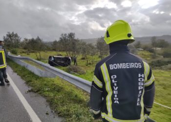 Idoso despista-se e fica ferido em Oliveira do Hospital