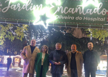 Jardim Encantado dá magia ao Natal na cidade de Oliveira do Hospital