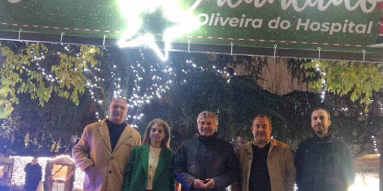 Jardim Encantado dá magia ao Natal na cidade de Oliveira do Hospital