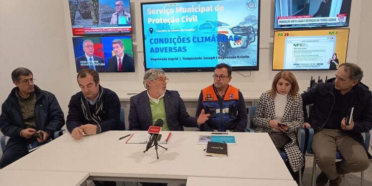 Oliveira do Hospital suspende aulas e alerta para ventos extremos a partir desta madrugada