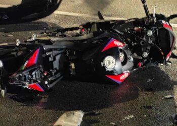 Motociclista ferido após colisão na EN17 em Oliveira do Hospital
