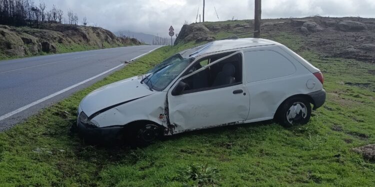 Despiste provoca ferimentos a idoso em Oliveira do Hospital