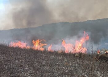 Bombeiros acionados para incêndio nas Seixas
