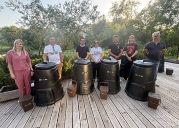 “RecolhaBiOH”: Oliveira do Hospital reforça aposta na compostagem doméstica com entrega de mais compostores