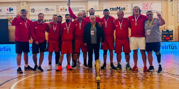 Cláudio Figueiredo conquista dois títulos europeus com a seleção portuguesa nos Jogos Virtus