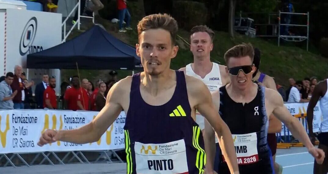 José Carlos Pinto torna-se o primeiro português a correr os 5.000 metros abaixo dos 13 minutos