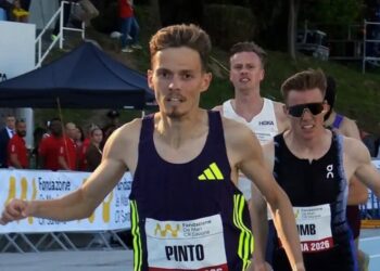 José Carlos Pinto torna-se o primeiro português a correr os 5.000 metros abaixo dos 13 minutos