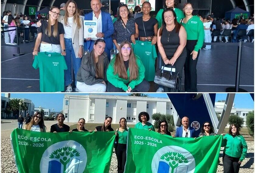 EPTOLIVA é a única escola profissional da Região de Coimbra premiada nos Desafios Eco-Escolas